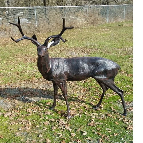 Fiberglas Geyik Heykeli